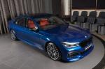 BMW 750Li xDrive Avus Blue by Abu Dhabi Motors 2017 года